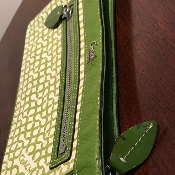 A Green Coach Wristlet - Picture 8 of 8